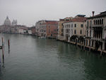View down Grand Canal toward Santa Marie della Salute