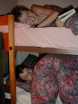 Cozy bunks at the Lander B&B in Drymen